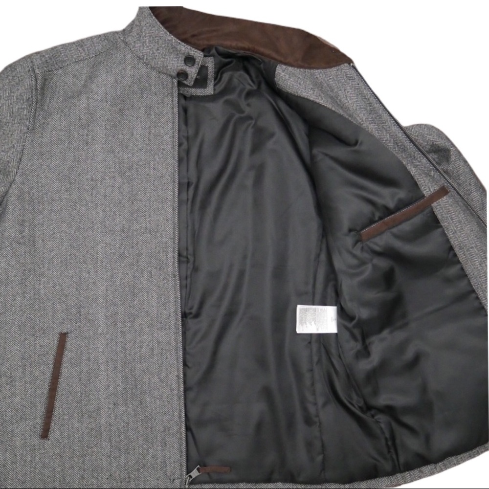 SOLD: BANANA REPUBLIC Herringbone Jacket - Picture 3 of 7